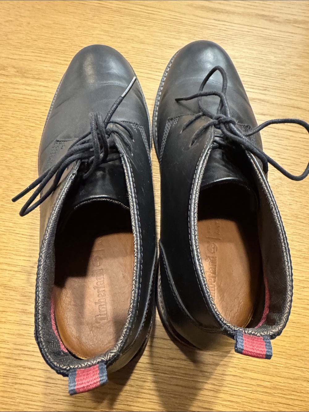 Timberland Black Leather Chukka Boots - Picture 7 of 12